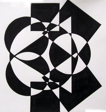 A Beautiful Geometric Art Project Featuring Symmetry - Babble Dabble Do