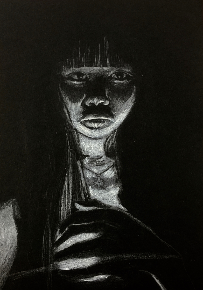 Drawing on Black Paper