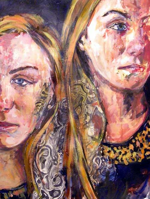 Double Self Portrait | Art Education | Jessica Russo Scherr